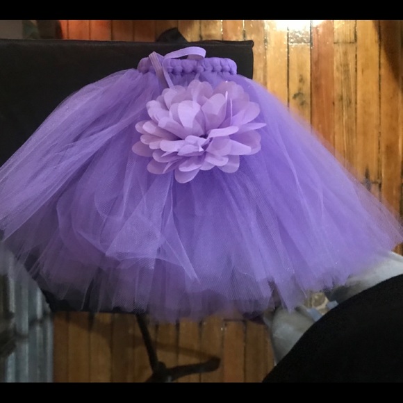 Super cute Purple tutu with headband - Picture 8 of 8